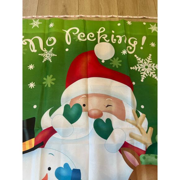 Vintage Outdoor Porch Flag Winter Holiday Christmas Santa Claus JL - Picture 6 of 8